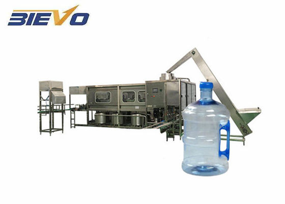300BPH 5 agua de botella del galón 20L que llena la cadena de producción del relleno del agua del tarro de machine/18.9L máquina de rellenar del agua del barril