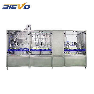 Máquina de embotellado automática integrada del agua del lacre que se lava 5L 10L