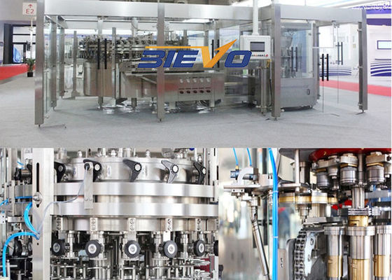 El SUS 304 200ml del ISO 9001 puede la máquina de rellenar 6000cph Tin Packing Machine de la bebida