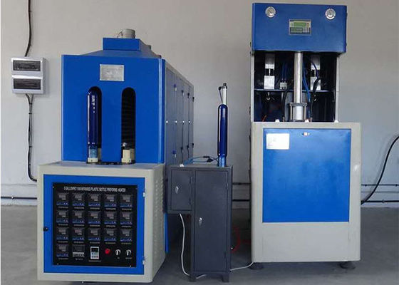 5KW 2 máquina semi automática del moldeo por insuflación de aire comprimido de la cavidad 2000ml