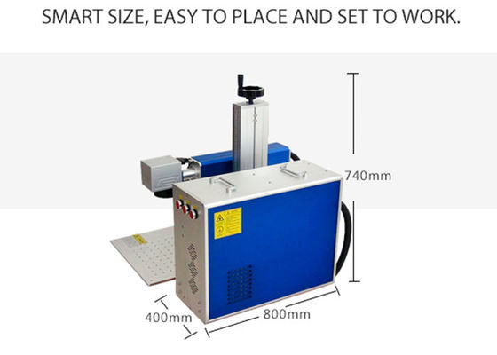 laser de 0.01-1m m que cifra la máquina OGZ-2 2700x2000x2200m m 1064nm Mini Laser Printing Machine